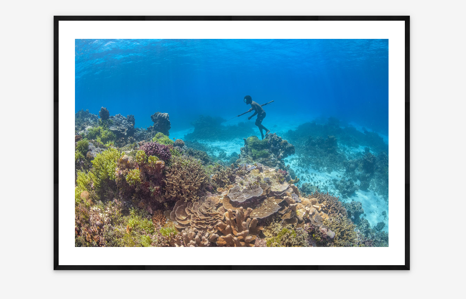 Spearfisher in Papua New Guinea  | Tom Vierus